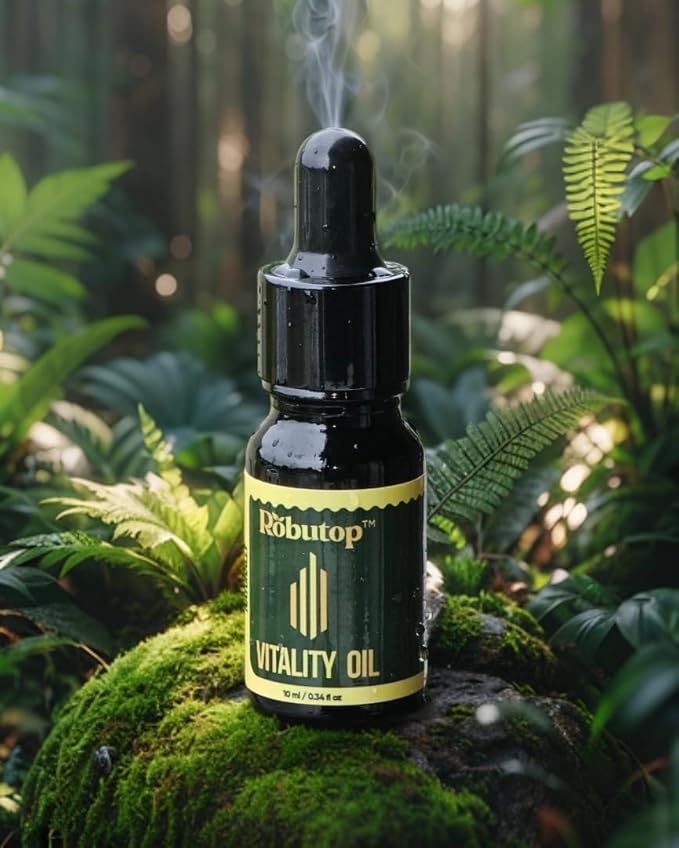 Vitality Oil – Confidence Boosting Formula for Men | Boost Performance & Potential | 10 ml | by Robutop