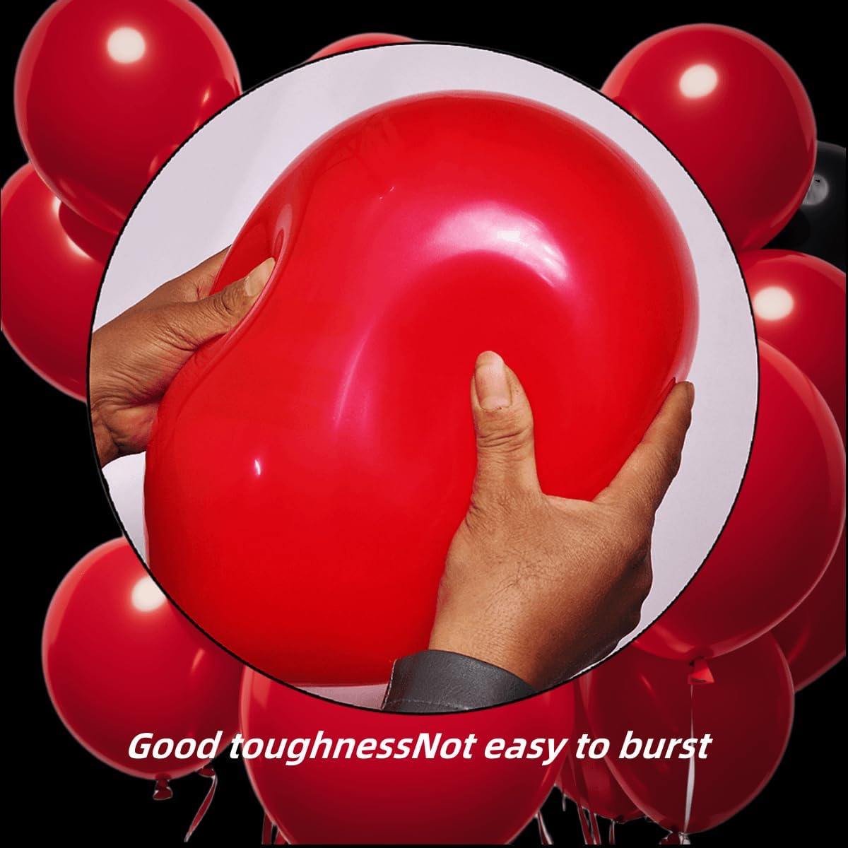 300 Pack Red Balloons 12 inch Red Latex Party Balloon Bulk for Various Party Events Decorations