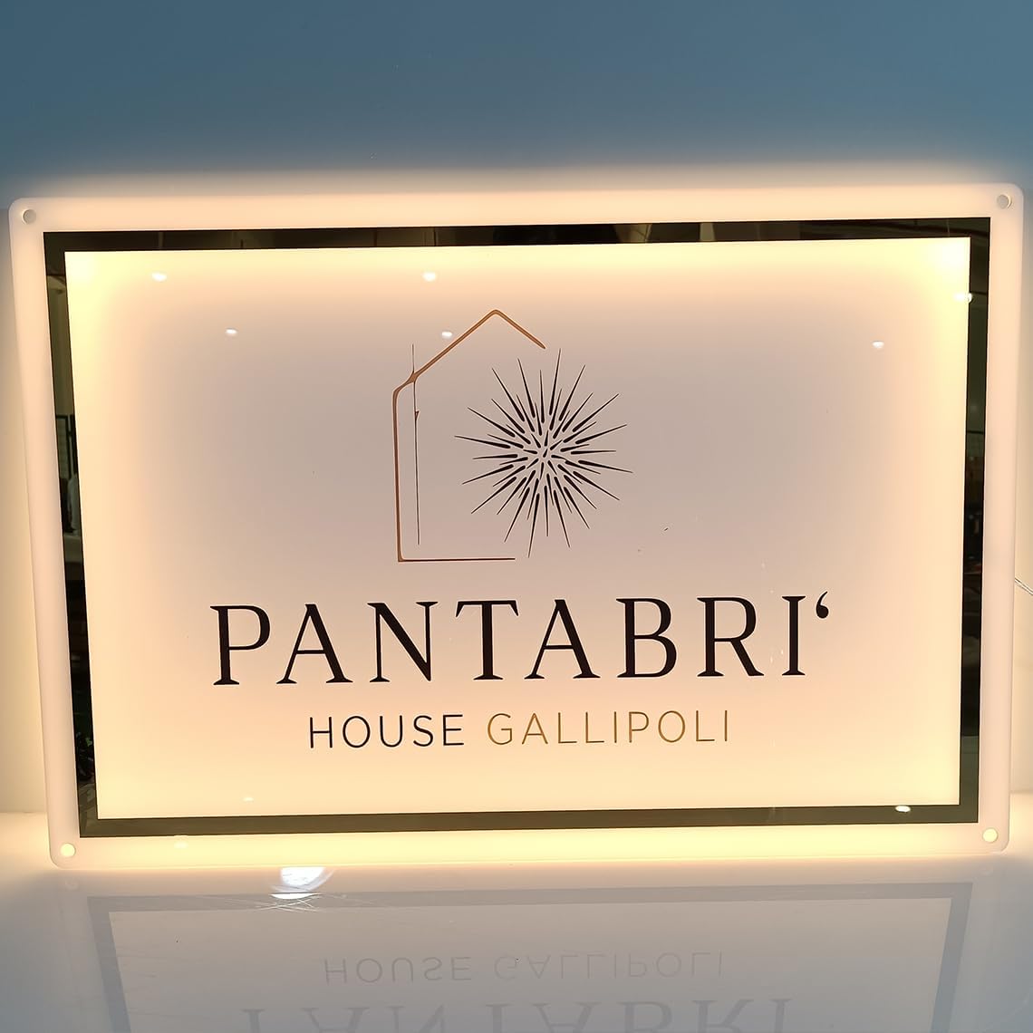 Custom LED Neon Sign for Business - Personalized Backlit Logo Sign, Floating Acrylic Metal Wall Decor for Salon, Office, Bar, Shop, Studio Illuminated Light Up Sign