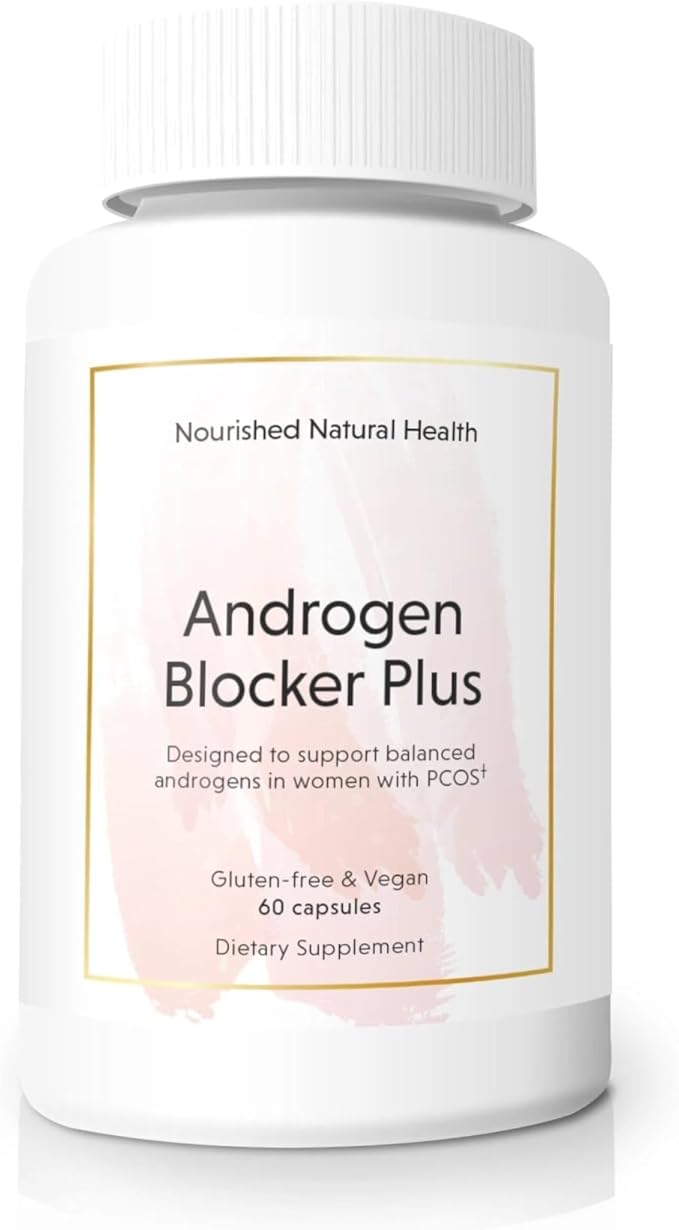 Nourished AndroEase Plus for Women’s Health - Zinc, Reishi, Green Tea and Saw Palmetto for Women - for Energy, Vitality, Facial Hair and Daily Wellness - 360 Capsules, Made in USA