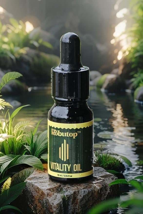 Vitality Oil – Confidence Boosting Formula for Men | Boost Performance & Potential | 10 ml | by Robutop
