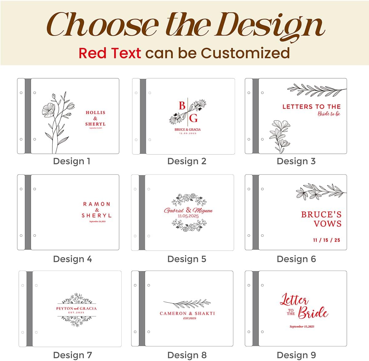 Customized Wooden Guest Book for Weddings, Funerals & Events - Personalized Keepsake Memory Book with Engraved Name & Design (A4-8.27×11.69inch)