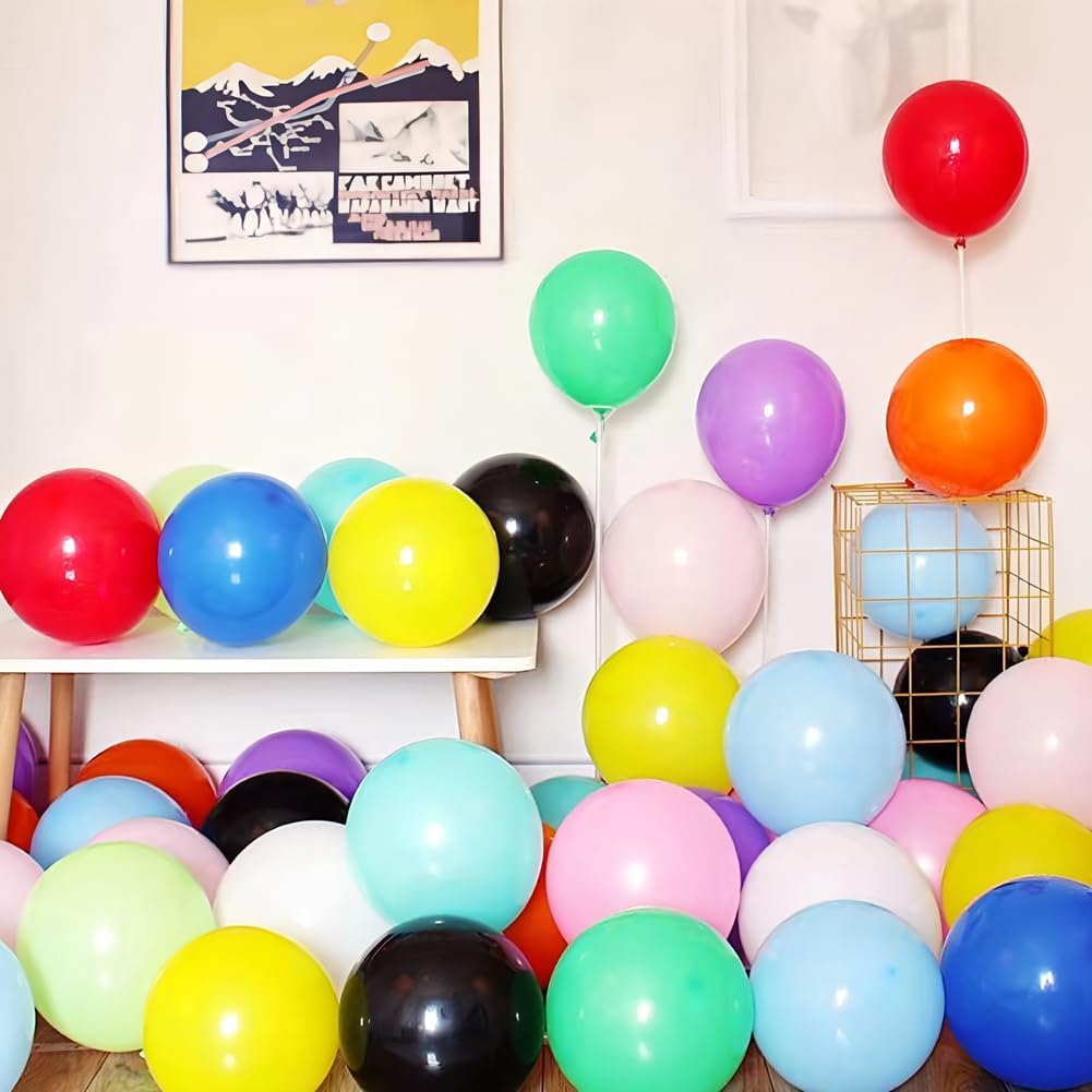 1500 Pack 5 Inch Rainbow Balloons Bulk 15 Assorted Colors Latex Balloon Mini Multicolor Small Balloons for Birthday Wedding Baby Shower Anniversaries Store Party Decorations