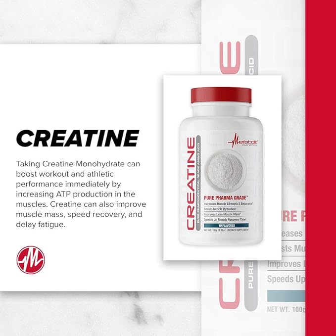 Metabolic Nutrition Creatine, 100 Grams, Powder