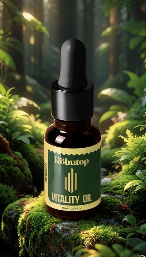 Vitality Oil – Confidence Boosting Formula for Men | Boost Performance & Potential | 10 ml | by Robutop