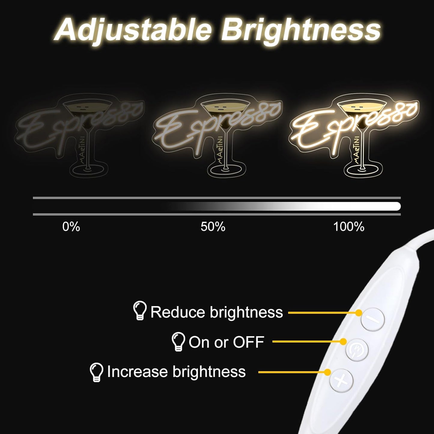 Espresso Martini Neon Sign, Cocktail Club Wall Art Decor,Tini Time Wall Decor,Martini Lover Gift,Retro Espresso wall sign,Retro Alcohol Gift, 16.5"x11.6"