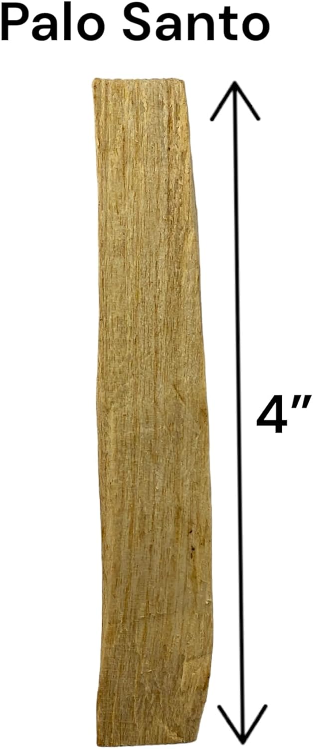 10 pcs White Sage & Palo Santo Smudge Kit Refill, 4-Inch Hand Tied, All Natural, Ethically Sourced for Home Cleansing, Clearing Negative Energy, & Promoting Positivity JC-097-Medium