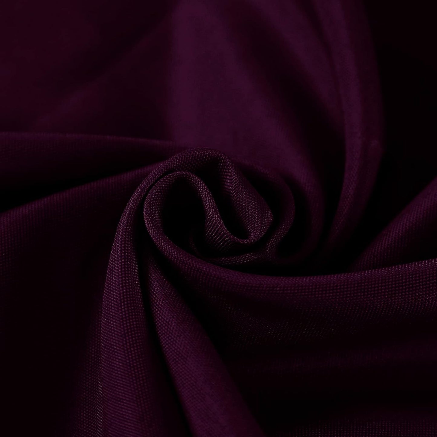 Fokitut 2 Pack Waterproof Round Tablecloth, 90 Inch, Stain Resistant and Wrinkle Polyester Table Cloth, Fabric Table Cover for Kitchen Dining, Wedding, Party, Holiday Dinner-Eggplant