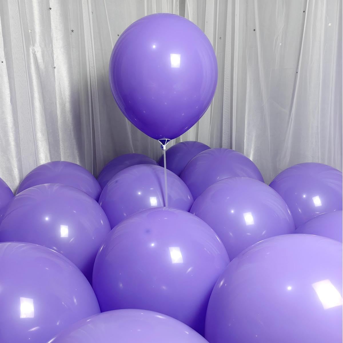 90 Pack Purple Balloons 18 inch Purple Latex Big Balloons for Party Decorations and Events ZWZLIULIAN