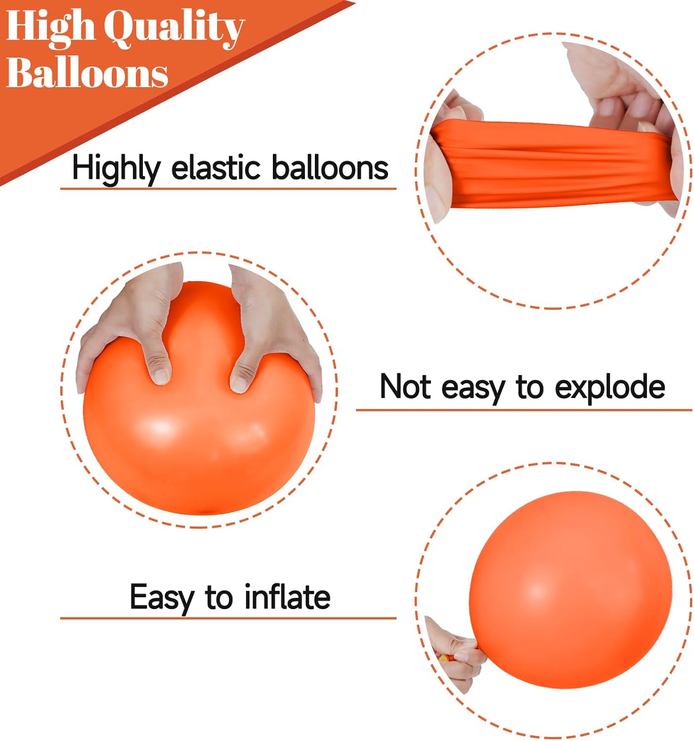 68Pcs Blue and Orange Balloons 12 Inch Nude Color Deep Light Blue Balloon for Birthday Party Decorations Confetti Blue and Orange Graduation Decorations.