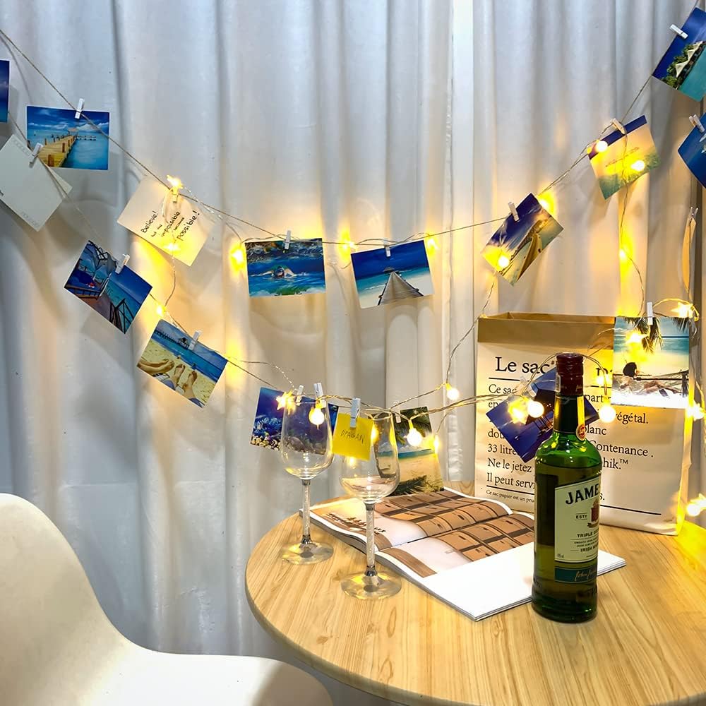 Clothes Pins, 130 Pcs Wooden Clothes Pin, 1.4 Inch White Clothespins, Mini Clothes Pins for Photo, Baby Shower, Party, Crafts DIY Project