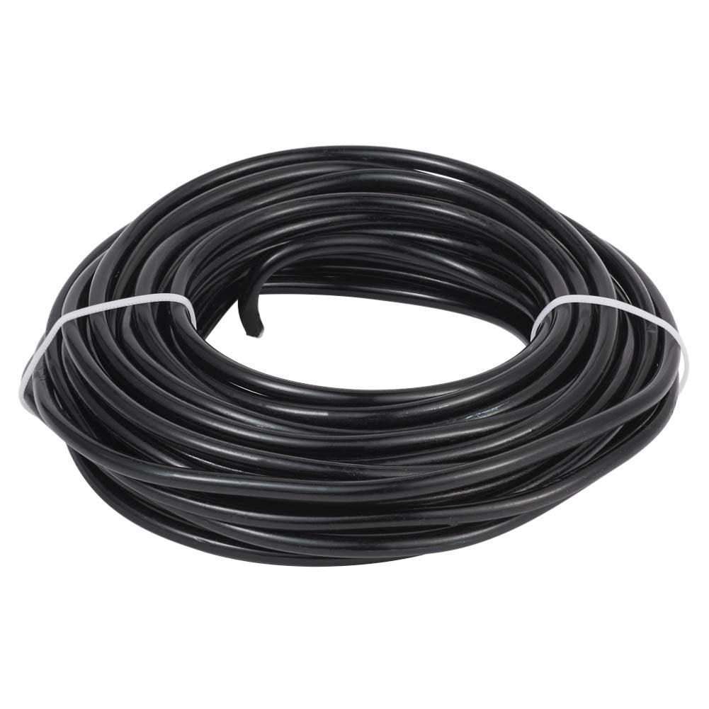 Fashewelry 32.8 Feet 5mm Black Aluminum Wire Bendable Metal Craft Wire for Beading Sculpting Jewelry Making