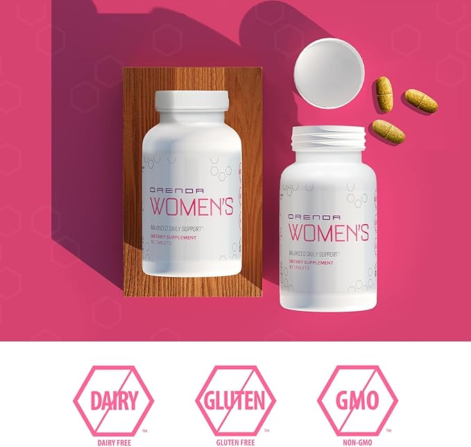 Orenda Women's Multivitamin -Blend, Dong Quai & Black Cohosh Vitamins, Minerals, Hormonal Balance, Immune and Heart Health - 90 Tablets