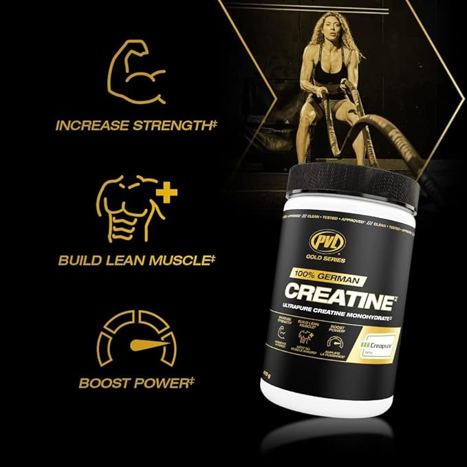 Creapure Creatine - 100% Pure German Creatine monohydrate Powder - 82 Servings - 410 g