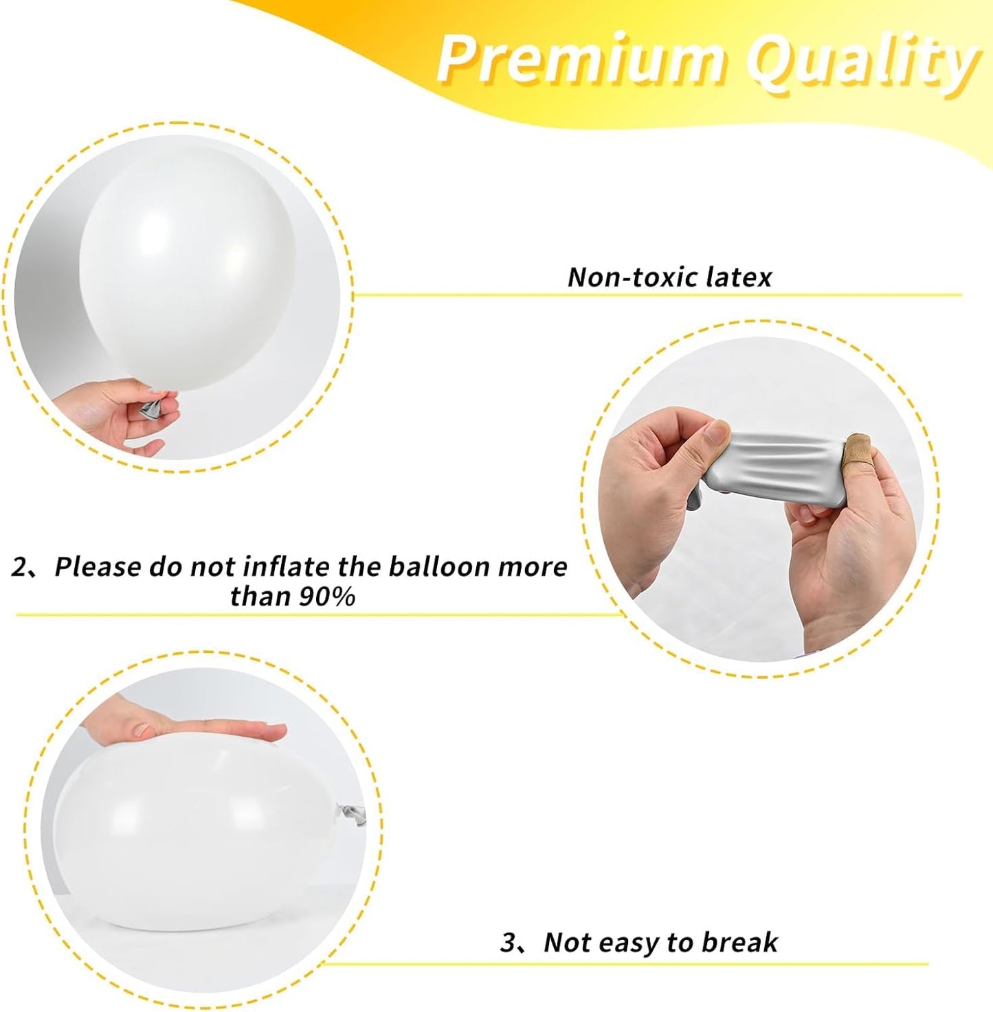 Sunflower Balloons, 12 inch Sunflower printed Balloons Yellow pastel yellow White Sunflower Balloons for Sunflower Themed Baby Shower Birthday Wedding Party Decorations Supplies