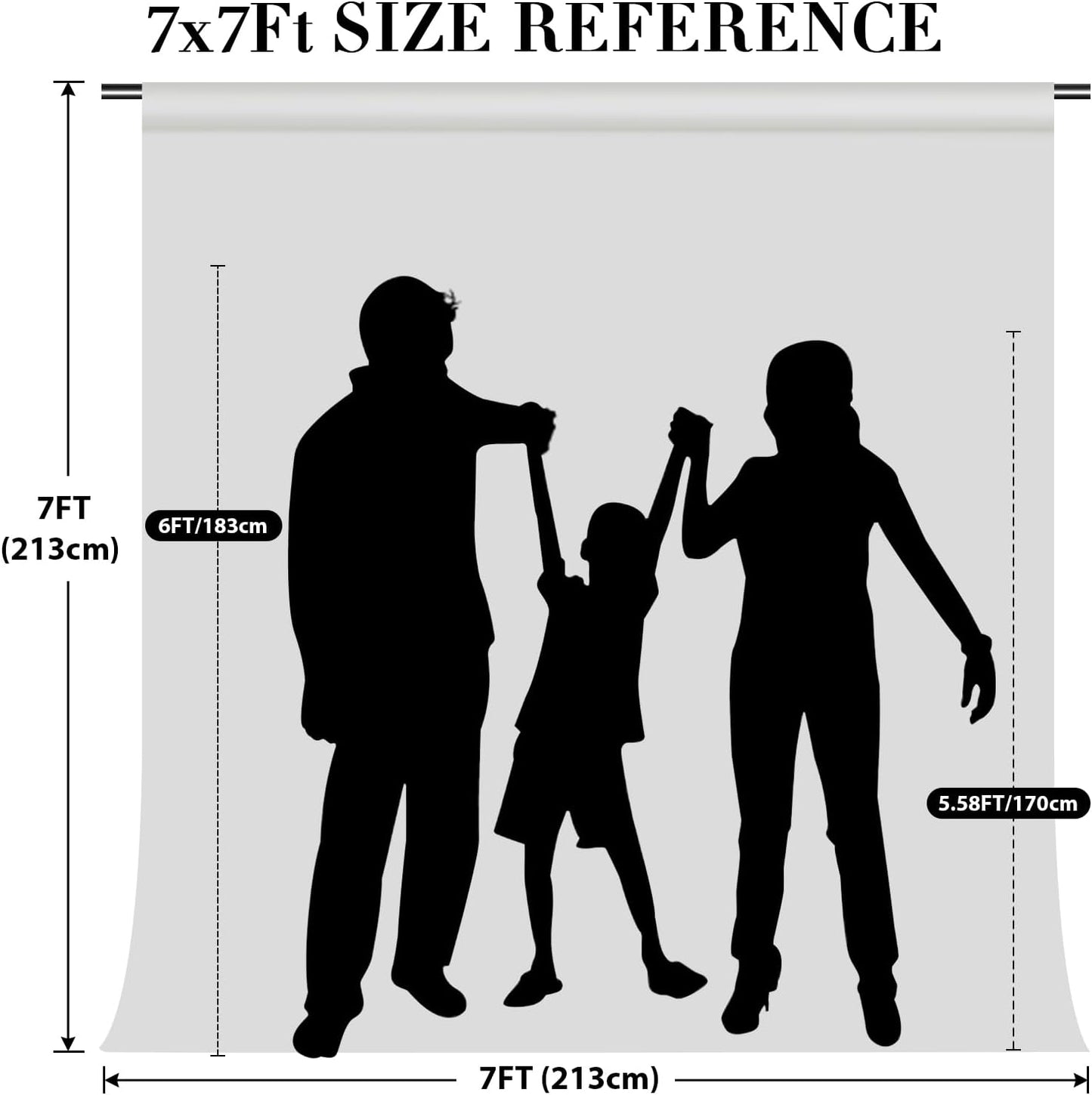 Eternal Beauty Gold Sequin Backdrop, 7x7 Ft Glitter Background Curtains for Shimmer Photography Party Wedding Birthday Back Drop Decor