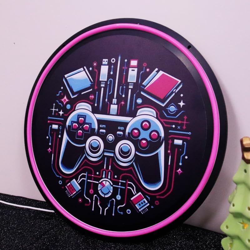 Custom business sign,Personalized Backlit LED Signs, Acrylic custom light up sign for business logo, UV/Metal Bar Salon Beauty Studio Custom LED Neon Name Wall Decor Sign (Front Light Neon Sign)