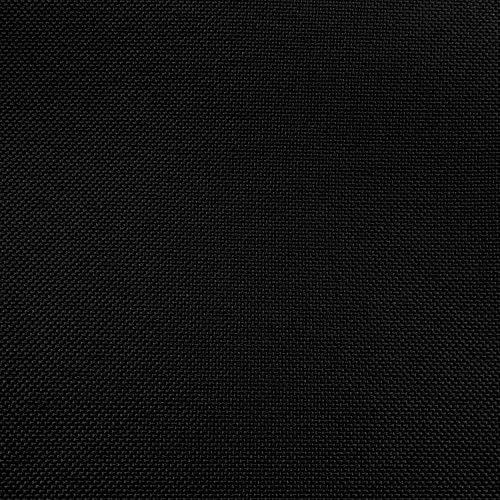 Ultimate Textile Pleat Polyester Fabric Table Skirt - Machine Washable Flame Resistant with Clips for Events, Weddings & Trade Shows, Cut & Sewn in Paterson, NJ - Black, 17' Box Pleat