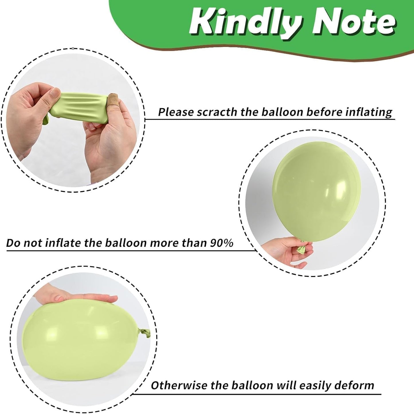 Dark Green Brown Balloons, 12 Inchs Avocado Sage Green Black Latex Balloons for Boys Kids Video Theme Jungle Safari Game Party Baby Shower Wedding Grauation Birthday Decorations