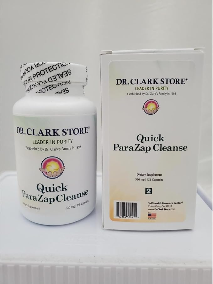 Dr Clark Store para-Zap – 520mg, 135 Capsules, Supports Digestive Health & Gut Balance