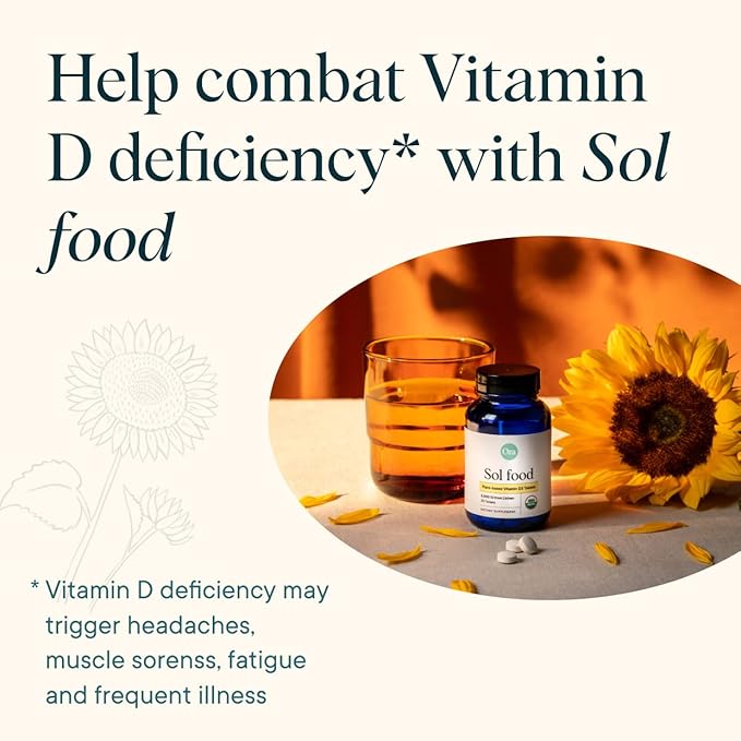 Ora Organic Vitamin D3 5000IU + K2 & Vitamin D3 2000IU Bundle: Vegan Vitamin D from Lichen and K2 from Chickpeas, 30 Chewable Tablets + Vegan Vitamin D from Lichen for Bone Health, 30 Vegan Tablets