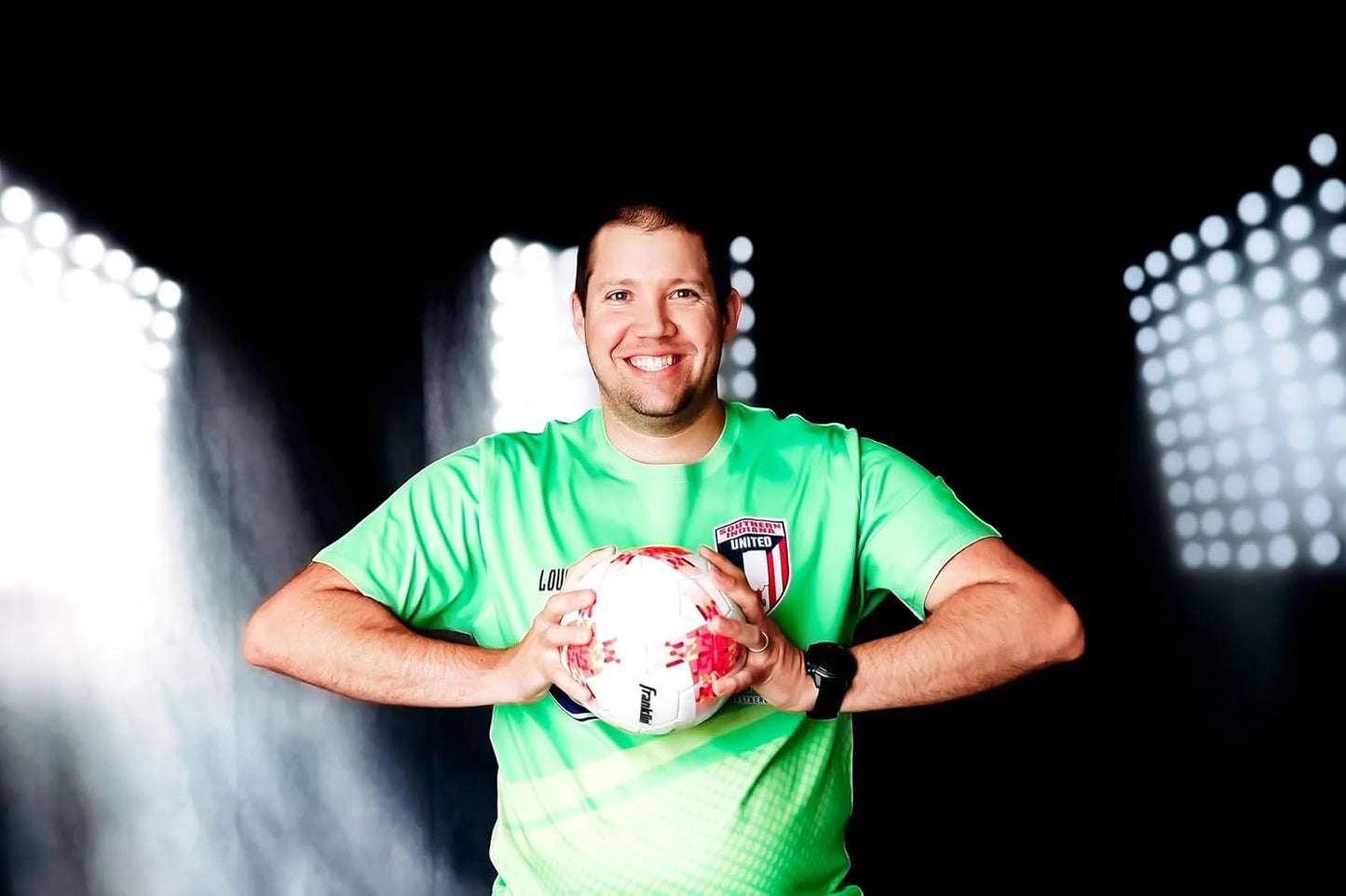 Kate 10x6.5ft Sports Stadium Photography Background Artistic Backdrop for Portrait Smoky Grey Spotlight Photo Background