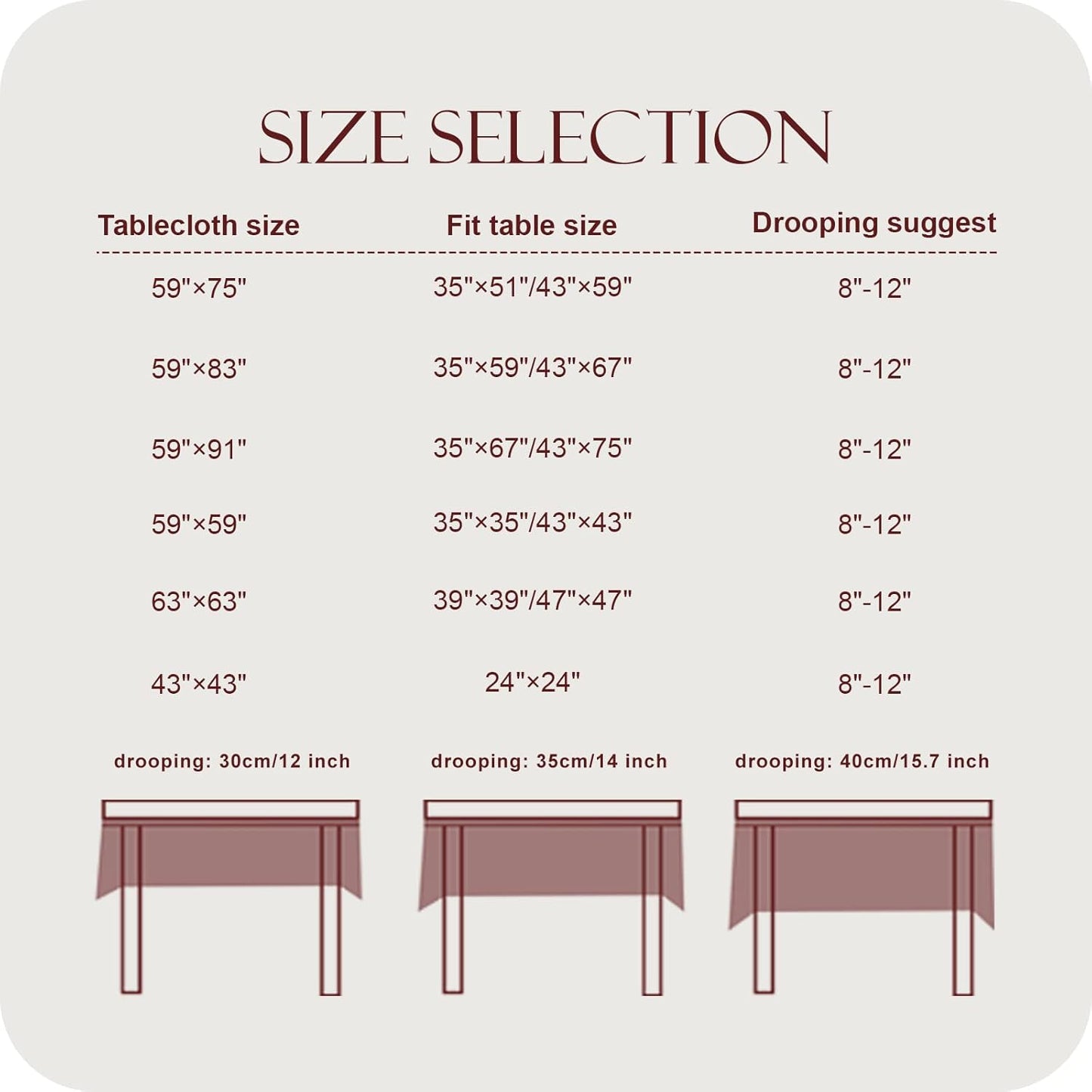 patdrea Vintage Ruffle Tablecloth for Square Tables,Farmhouse Embroidered Cotton White Lace Table Cloth Cover Decor for Dining Room Wedding Banquet Thanksgiving Christmas,59"*59"