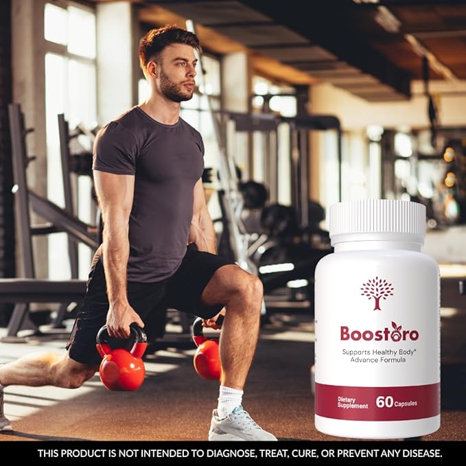 Bo.ost~oro | Advanced Support Formula | Vitamins Supplement | Capsules Use for Men, 180 Capsules (Pack 3)