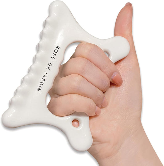 Ceramic Gua Sha, Face&Body Guasha, Korean Gausha, Face Lift, Muscle Relief Massage Board, Skin Care Gift for Men Women