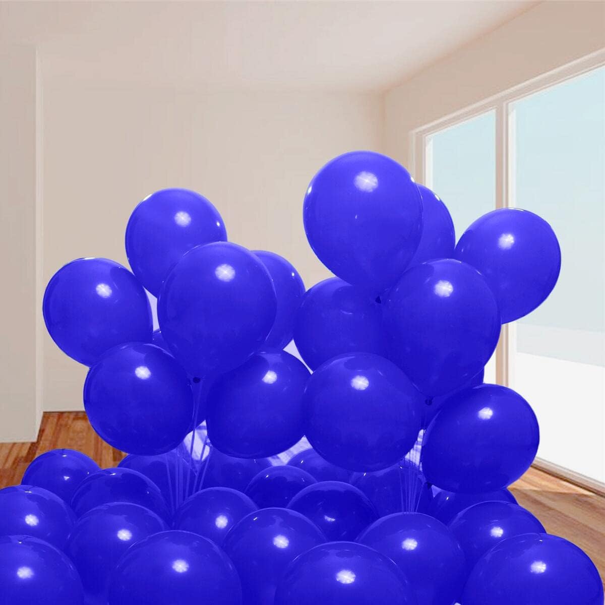 300 Pack Royal Blue Balloons 12 inch Blue Latex Party Balloon Bulk for Various Party Events Decorations