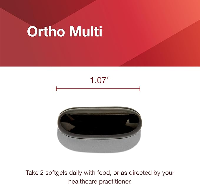 Protocol Ortho Multi - Complete Vitamins & Minerals Complex* - Multivitamin with Lutein, Lycopene & Flax Seed Oil - Egg Free & Keto Friendly - 90 Softgels