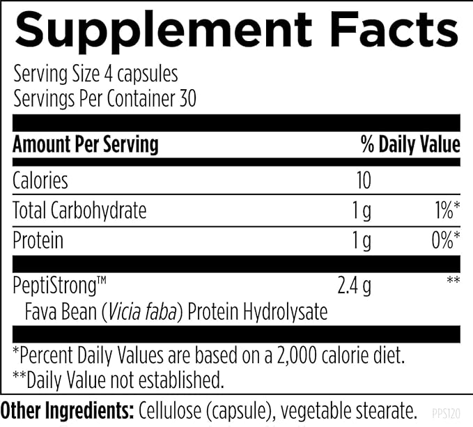 Designs for Health Performance Peptides - Supports Muscle Health, Healthy Aging & Body Composition - Plant-Based Peptide Muscle Recovery Supplements (120 Capsules)