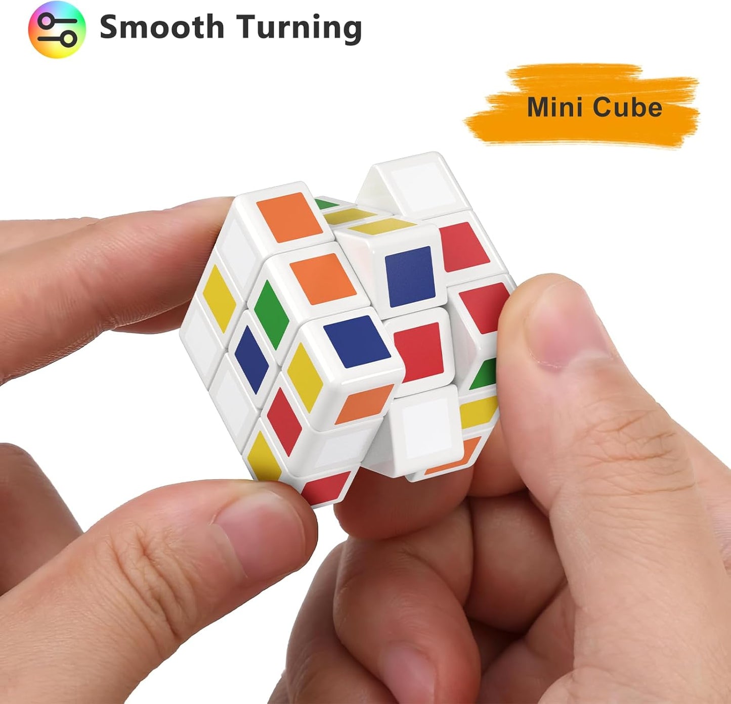 Vdealen 48 Pack Mini Cube Puzzle Party Favors for Kids, 3x3x3 Magic Cube School Rewards & Classroom Prize for Students, Birthday Party Favors Easter Valentines Day Stocking Stuffers Gifts for Kids