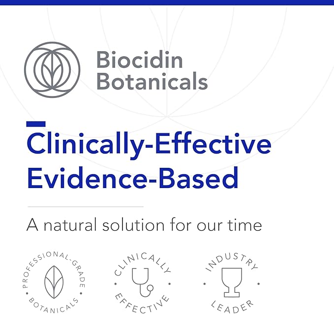 Biocidin G.I. Detox+ Activated Charcoal Binder & Zeolite Detox Supplements with Silica - Helps Bind & Clear Toxins - Supports Full Body Cleansing and May Reduce Bloating (60 Capsules)