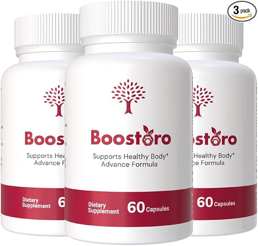Bo.ost~oro | Advanced Support Formula | Vitamins Supplement | Capsules Use for Men, 180 Capsules (Pack 3)