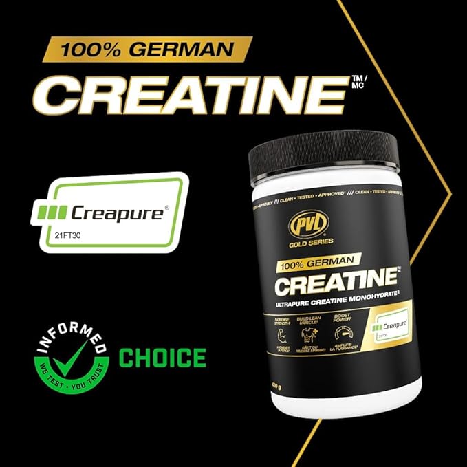 Creapure Creatine - 100% Pure German Creatine monohydrate Powder - 82 Servings - 410 g