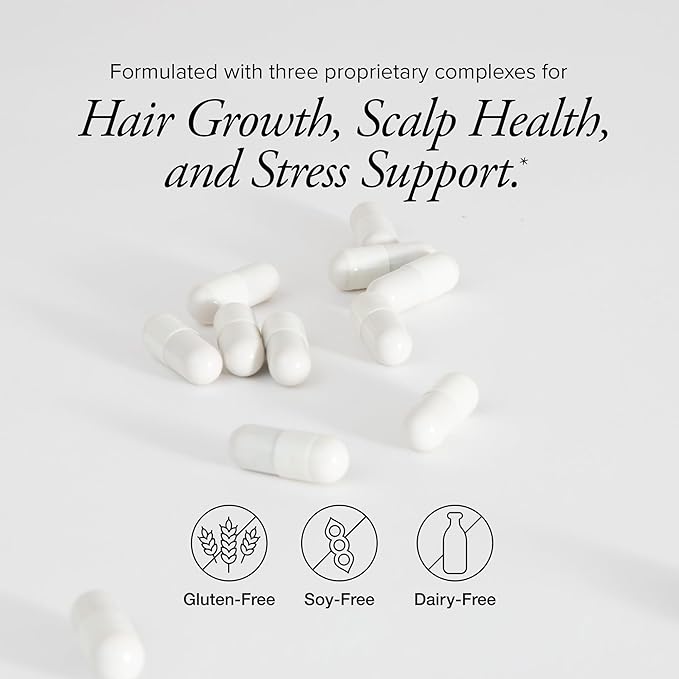 Hair Regeneres Advanced - Reduces Hair Shedding & Breakage - Promote Scalp Health - Stress-Related Hair Loss – Ashwagandha and Marine Collagen, 90 Ct
