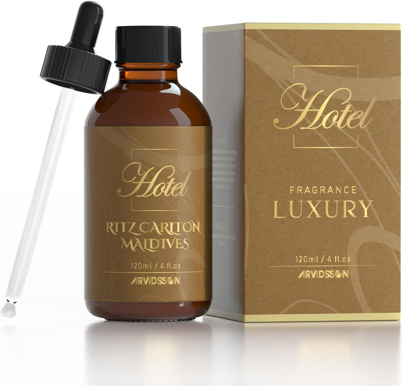 Hotel Diffuser Oil 4 Fl Oz (120ml), Inspired by The Ritz Carton Hotel - Luxury Hotel Essential Oil for Diffuser and Crafting, Luxurious Fragrance Oil, Gift for Women & Men