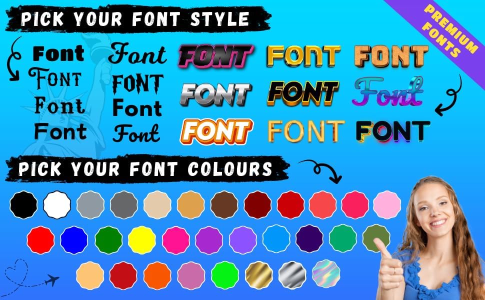 Customizable Magnet Bumper ❚ Design Your Own Custom Magnet ❚ Multiple Size and Color Options ❚ Car Truck Van ❚ Pick Your Font/Pick Your Color ❚ We Print All Made in The USA