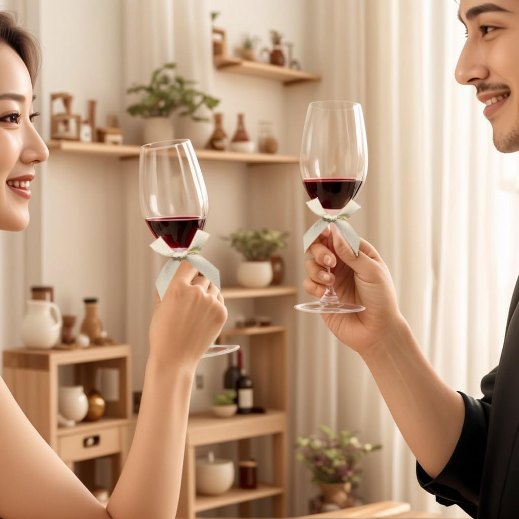 60pcs 1.7" Mini Ivory Ribbon Bows Decor – Small DIY Cream Satin Bows for Crafts, Little Bows for Gift Wrapping, Tiny Bow Stickers for Note Card Bow Baby Shower Cake and Candle Decorations