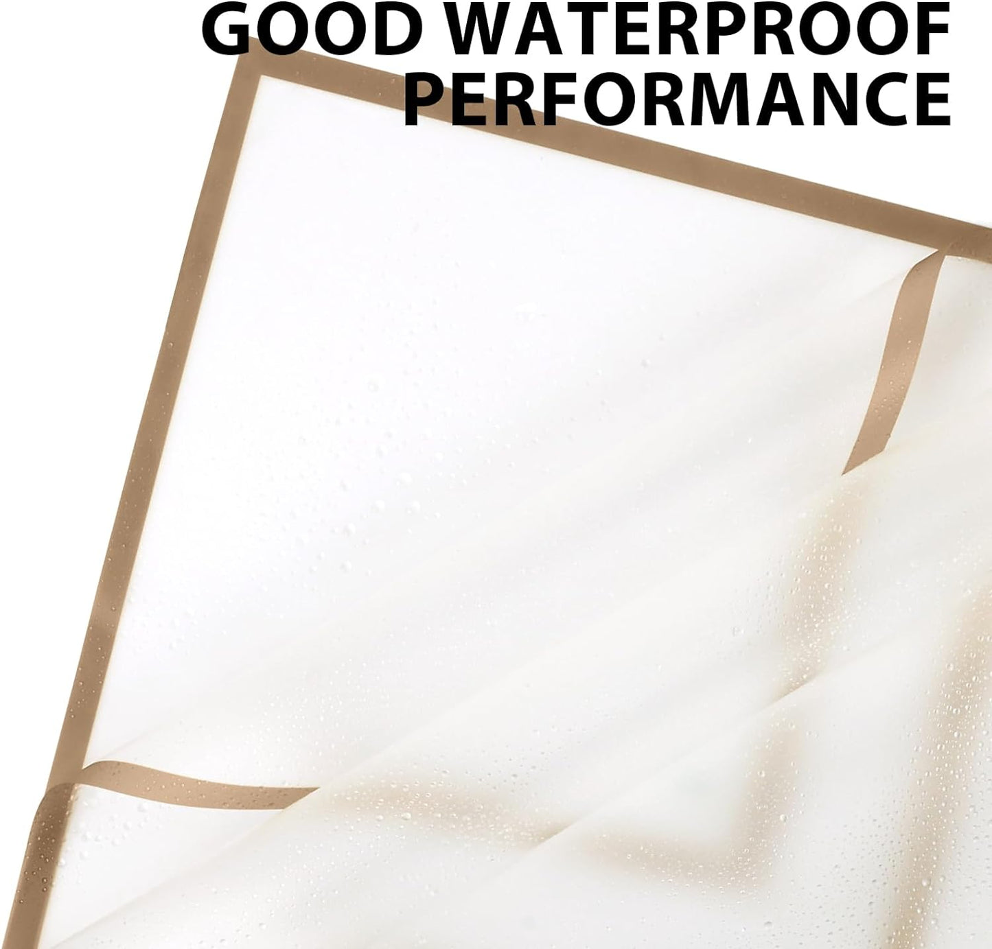 NESCCI 20 Sheet Flower Wrapping Paper - Waterproof Floral Bouquet Wrapping Paper, Florist Supplies Packaging Paper for Wedding Birthday Gift DIY (Fog color)