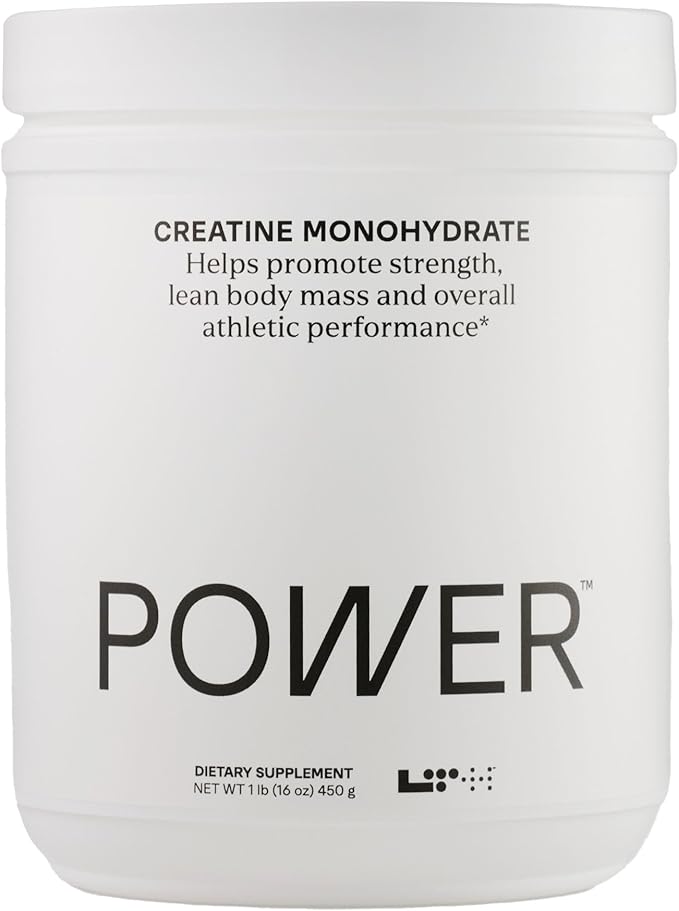 LTH Power Creatine Monohydrate - Trusted by Life Time Fitness Members - Creapure Creatine Supplement for Muscle, Energy & Brain Support - NSF Certified for Sport - Gluten-Free - 16 oz (90 Servings)