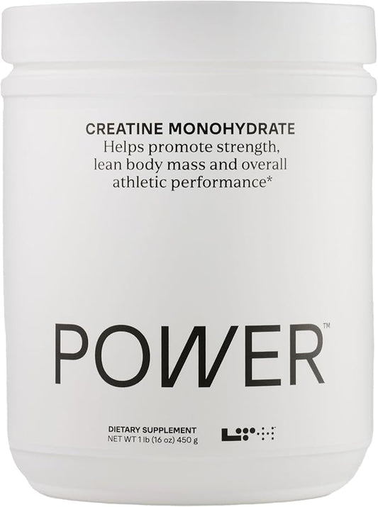 LTH Power Creatine Monohydrate - Trusted by Life Time Fitness Members - Creapure Creatine Supplement for Muscle, Energy & Brain Support - NSF Certified for Sport - Gluten-Free - 16 oz (90 Servings)