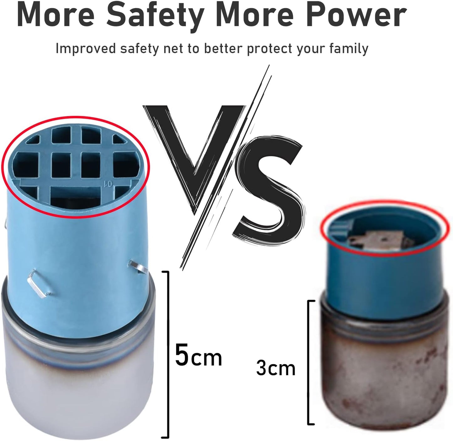 5 Pack Confetti Cannon Biodegradable, 12 Inch Confetti Poppers Graduation, Suitable for Graduation Wedding Birthday Parties and New Year's Eve Celebration