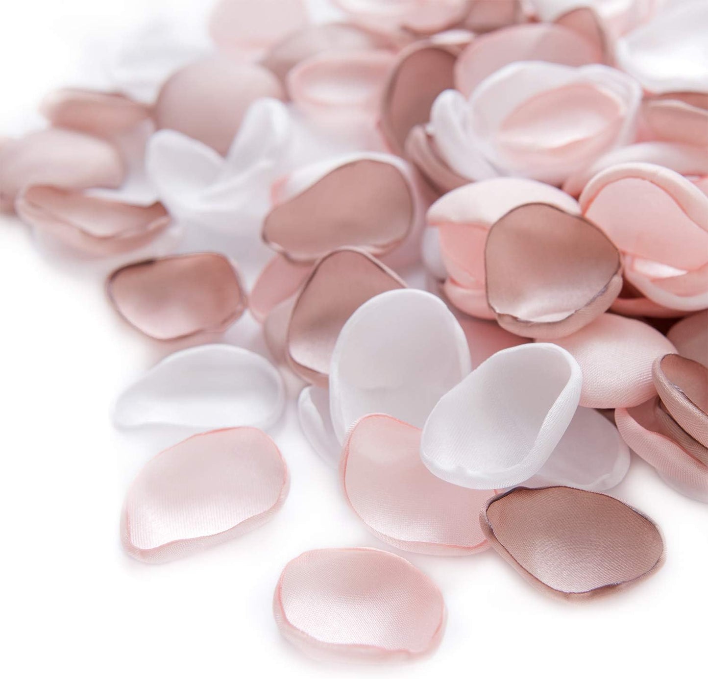 Ling's Moment Rose Petals, Silk Flower Petals for Wedding/Aisle/Flower Girl Baskets/Table Centerpiece Décor,etc.Dusty Rose Pink 400pcs