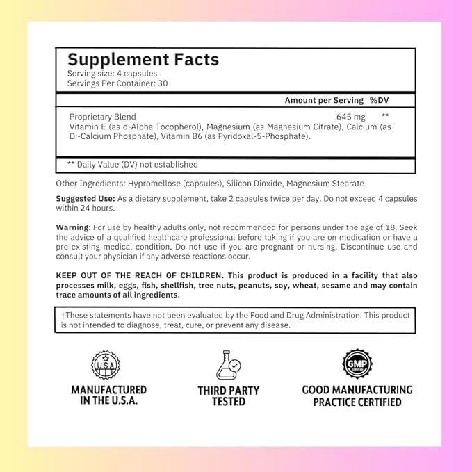 Simply Balanced – Hormone Balance for Women – Restore Hormone Harmony – PMDD Supplements for Women – Perimenopause – Menopause – Cortisol Reducer – PMS – PCOS Supplements – 120 ct