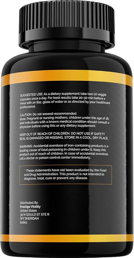 Vigor Force for Men Capsules, Vigor Force Pills, Vigor Force Advanced Formula, Vigor Force Dietary Supplement, Vigor Force All Natural Support Formula Reviews (3 Pack – 180 Capsules)