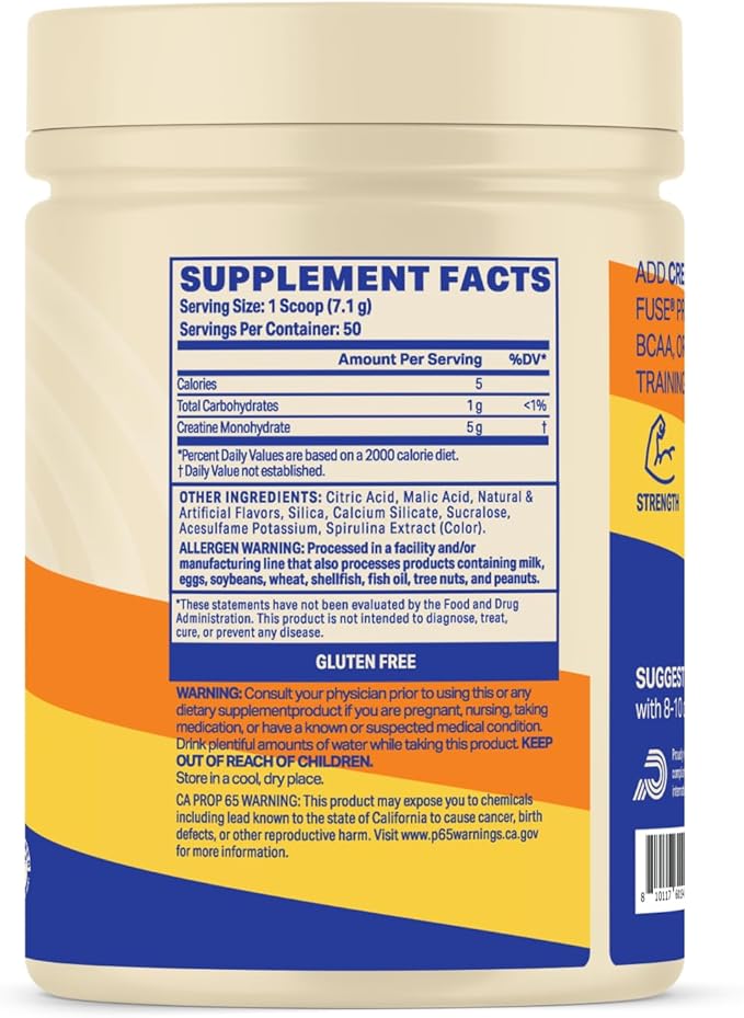 Podium Nutrition, Creatine Monohydrate, 50 Servings, Rocket Ice Pop, Boost Athletic Performance