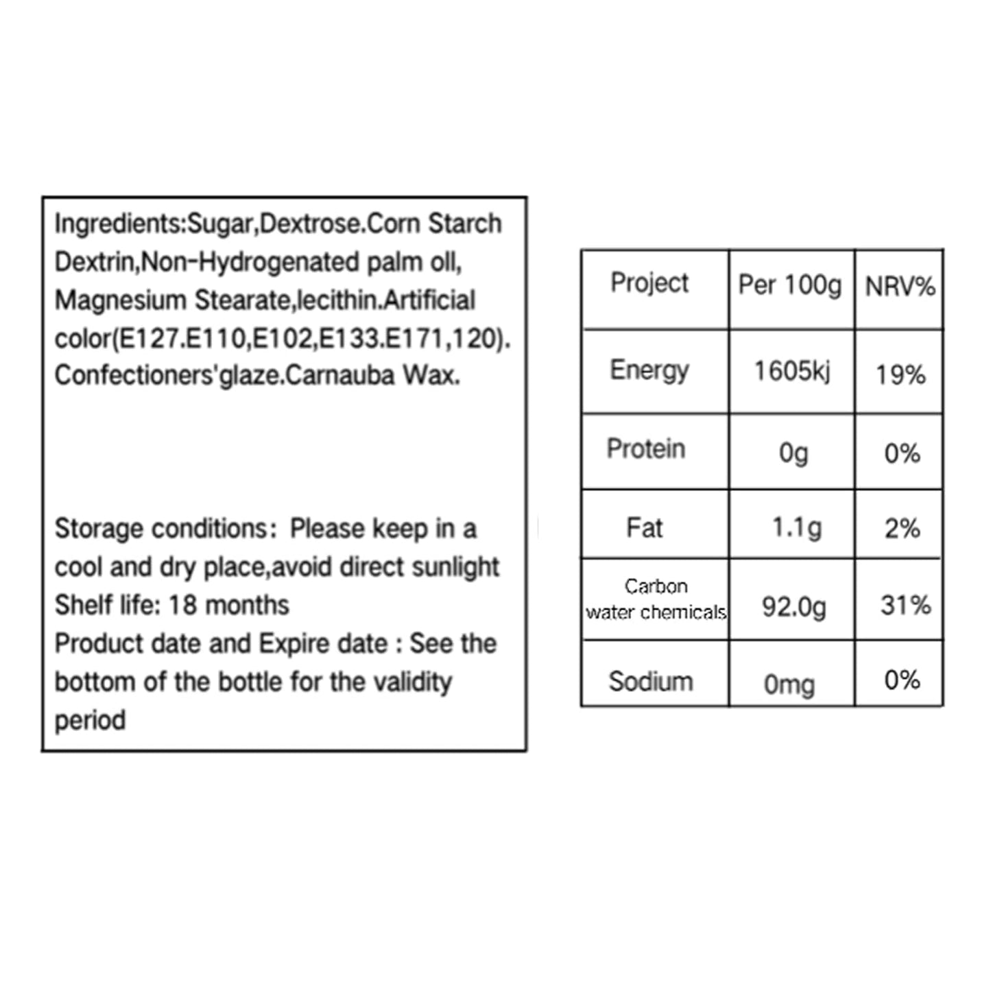 Weraru Edible Orange Pearl Sugar Sprinkles Candy Mixing Size Baking Edible Cake Decorations Cupcake Toppers Cookie Decorating Celebrations Wedding Shower Party Chirstmas Supplies 130g/ 4.58oz