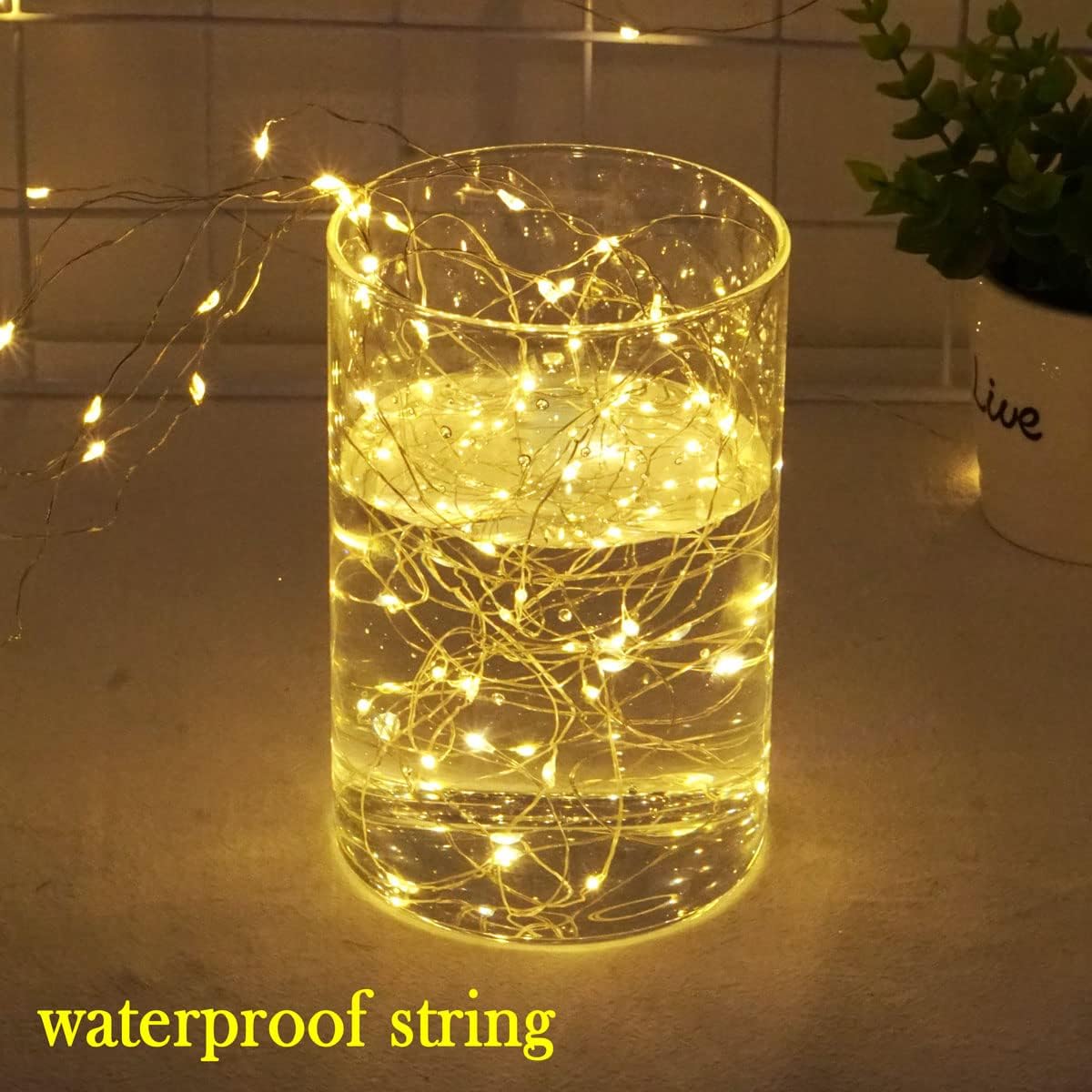 Twinkle Fairy Lights Battery Powered 3 Modes with Timer Firefly Lights 20 LED on 7.2feet Silvery Copper Wire for DIY Wedding Party Christmas Halloween Centerpiece Decorations 15 Pack (Warm White)